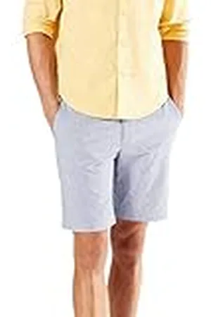 Dockers Smart Supreme Flex Modern Chino korte broek voor heren, Rieger Casual Saragasso Sea, 28
