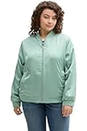 TOM TAILOR Dames 1046025 jas, 22577-Dust Green, 54, , 54