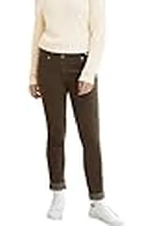 TOM TAILOR Dames Alexa Slim fluwelen broek 1034190, , 32W / 30L