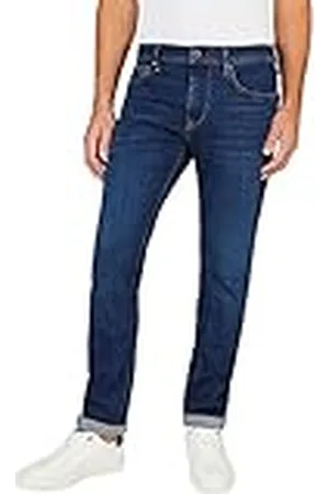 Pepe Jeans Stanley Jeans voor heren, Blauw (Denim-wn9), 36W / 32L