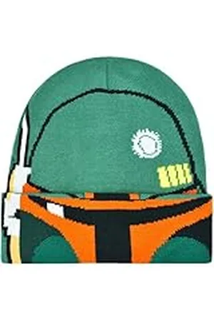 Concept One Unisex-volwassen heren Star Wars Boba Fett Intarsia Roll Down Manchet Beanie Hoed, , Eén Maat