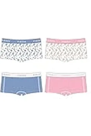 Pieces® PCLOGO boxershorts voor dames, verpakking van 4 stuks, , XS