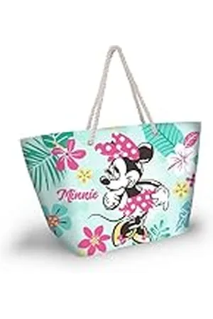 Disney Minnie Mouse Tropic-Soleil strandtas, groen, 52 x 37 cm, , Eén maat, Soleil Strandtas