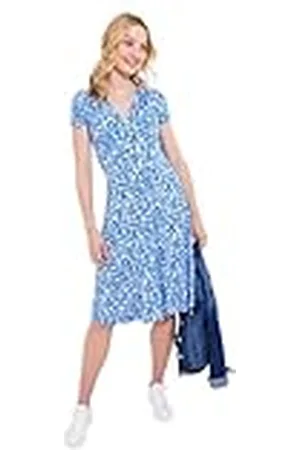 Joe Browns Flatterende bloemenjersey wikkeljurk voor dames, , 36