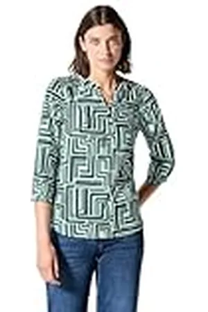 CECIL Gedrukte lichte katoenen blouse, , M