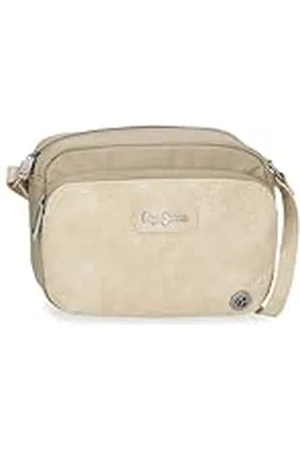 Pepe Jeans Jana schoudertas 21,5 x 15 x 5 cm polyester met details van kunstleer van Joumma Bags, , Eén maat, Schoudertas