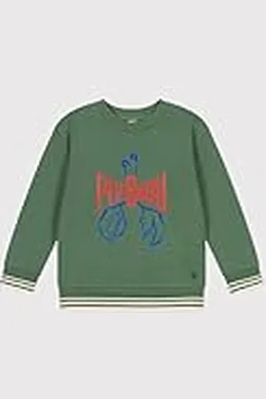 Petit Bateau Sweatshirt voor jongens, , 12 Jaren
