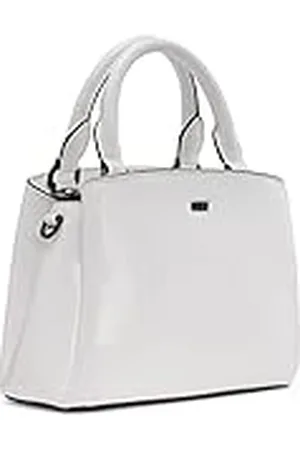DKNY Paige Small Satchel, Optic White