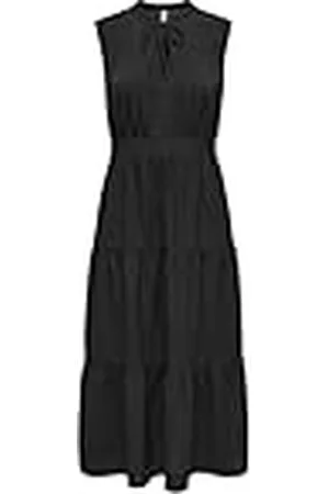 ONLY Onlnova Life Vis Uli Long Dress Solid, , L