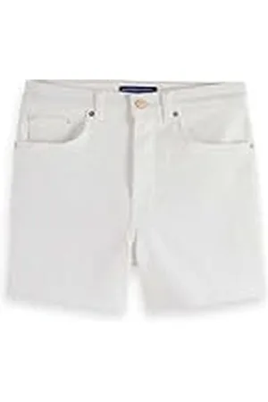 Scotch&Soda The Ray Cut Off Denim Short Garment Gekleurde Kleuren, , 26W