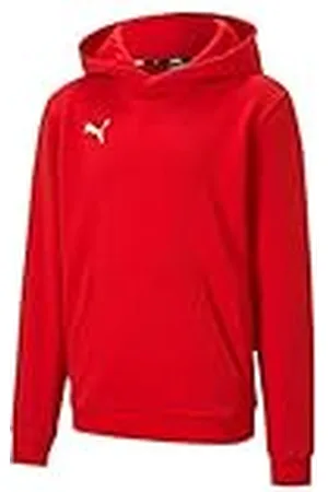 PUMA Jungen Pullover teamGOAL 23 Casuals Hoody Jr, Red, 128, 656711