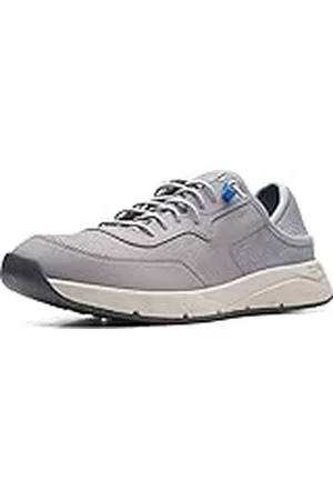Clarks Davis Low Sneaker, Grey Combi, 10 Medium