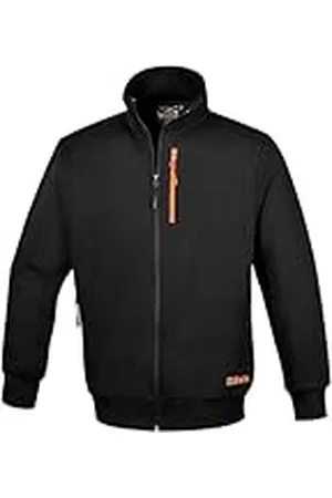 Beta Studios 7664N Werkjas voor heren, met lange ritssluiting, van katoen en polyester, met twee grote zakken in de tailleband, een borstzak met verticale ritssluiting en elastische tailleband en manchetten