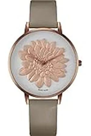 BelleVue Analoog digitaal horloge voor dames, automatisch, met niet-toepasbare armband, S0367536, , Strepen