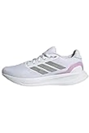 adidas Dames Runfalcon 5 Running Shoes, Cloud White/Grey Strata/Core Black, 42 2/3 EU