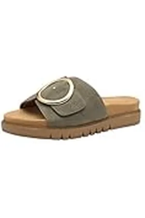 Tamaris Comfortabele damessandalen van leer, elegante sandaal, , 38 EU