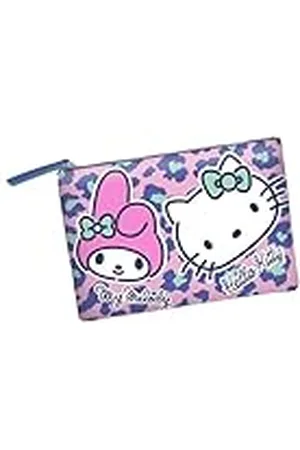 KARACTERMANIA Sanrio Hello Kitty Safari-Soleil Toilettas, roze, 30 x 22 cm, , Eén maat, Soleil Toilettas Sanrio