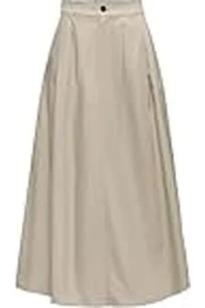 ONLY Dames Onlzora Hw Long Pleat Skirt PNT, , M