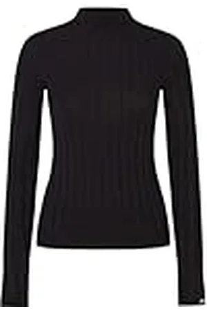 Pepe Jeans Dames Izabel Coltrui, Knitwear, Zwart, XL, , XL
