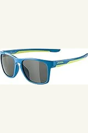 Alpina Unisex - Kinderen, FLEXXY COOL KIDS I Zonnebril, blue-lime gloss/black, One Size