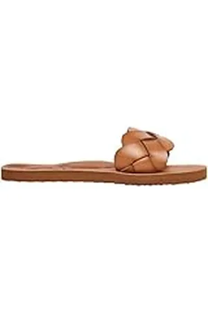 Pepe Jeans Dames Bali gevlochten flip-flop, bruin (tabak bruin), 6 UK, , 6 UK