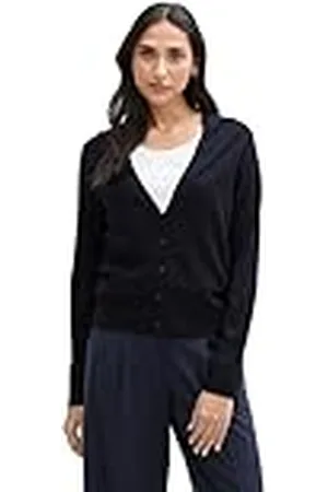 TOM TAILOR Cardigan gebreide jas voor dames, , XL