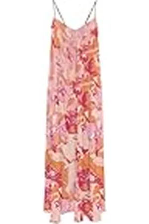 ONLY Onlnova Life Vis Roxy Long Dress AOP, , XL