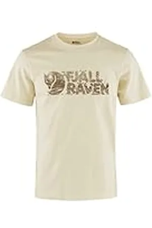 Fjällräven 12600219-113 Lush Logo T-shirt M T-shirt heren Chalk White maat M, , M
