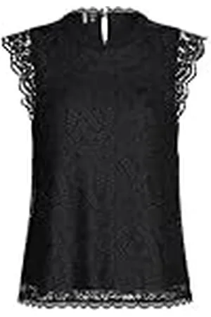Pieces® Dames Pcolline Sl Lace Top Noos Bc T-shirt, , XXL
