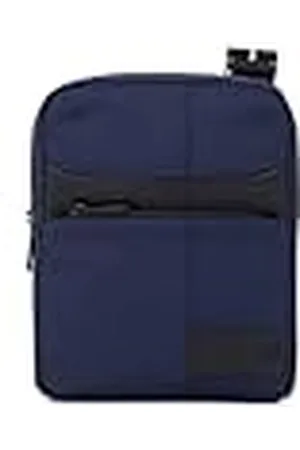 Piquadro IPad Mini tas van stof en leer, , Eén maat, Minimaal