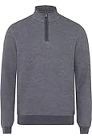 Brax Herenstijl Steffen gebreide trui met waardevolle stylingdetails, , 54