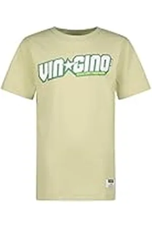 Vingino Basic T-shirt met logo voor jongens, , 10 Jaar