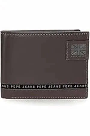Pepe Jeans Tape portemonnee met portemonnee, , 12,5 x 9,5 x 1 cm, leer van Joumma Bags, , Eén maat, Portemonnee met muntvak