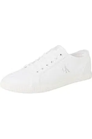Calvin Klein CK JEANS Heren ESS VULC LOW MG CANVAS YM0YM01209 Top, wit (Triple Bright White), 11 UK, , 43.5 EU