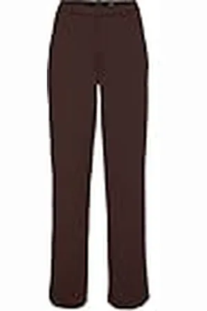 VERO MODA Zamira Mid Rise Straight Leg Broek, , XS