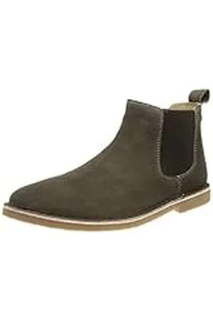 JACK & JONES Heren Jfwbravo Suede Chelsea Boot, Pirate Black, 43 EU