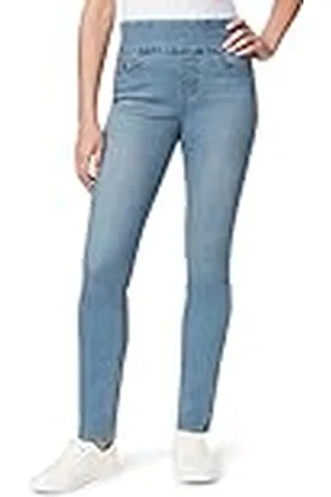 Gloria Vanderbilt Dames Amanda Pull on High Rise Jean, , 14 Tall