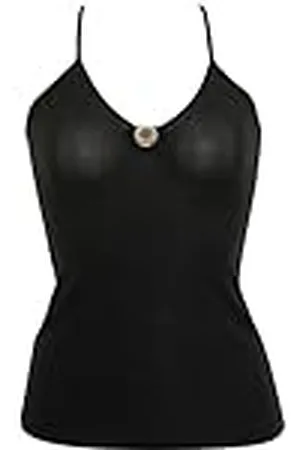 Emporio Armani Vrouw Lurex Uit Water Tank Zwart M, , M