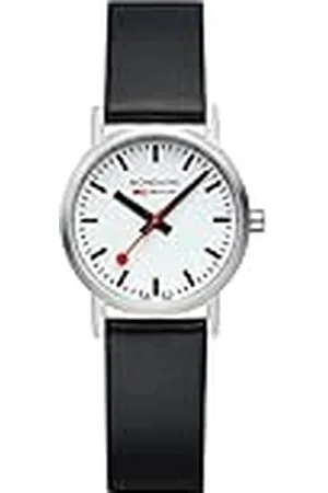 Mondaine Analoog kwartshorloge voor dames met veganistisch leren armband MSE40610LB, , Riemen.