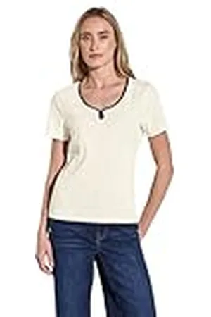Street one T-shirt met decortape, , 46