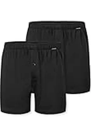 Schiesser Single-jersey boxershorts voor heren – 100% katoen, losse pasvorm, functionele knoopsluiting, , 8