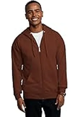 Fruit Of The Loom Eversoft Fleece Hoodies, Pullover & Volledige Ritssluiting, Vochtafvoerend & Ademend, Maten S-4X, , 3XL