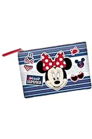 Disney Minnie Mouse Summer-Soleil Toilettas, blauw, 30 x 22 cm, , Eén maat, Soleil Toilettas