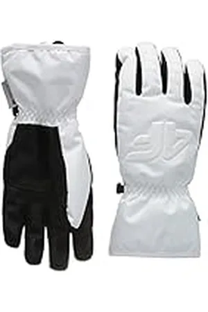 4F SKI handschoenen RED001 jeans, , L voor dames, , L