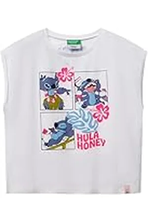 Benetton T-shirt voor meisjes en meisjes, , 122