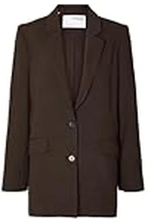 SELECTED SLFRITA LS Relaxed Blazer Java Mel NOOS, , 42