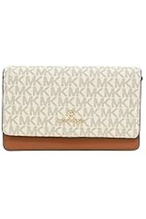 Michael Kors Jet Set Bedel Mobiele Telefoon Crossbody Klein, Vanille/maïs, Eén maat