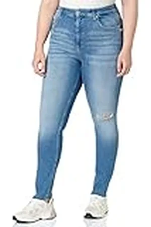Calvin Klein Dames High Rise Skinny Pants, , 33W/32L