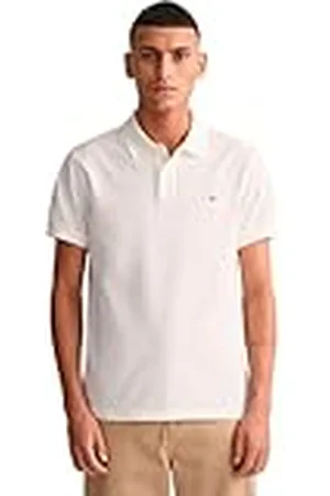 GANT Slim Shield SS Pique Poloshirt voor heren, , standaard, , XL