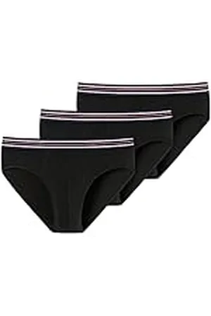 Schiesser Heren 95/5 Organic Cotton Slip Ondergoed (3-pack), , S